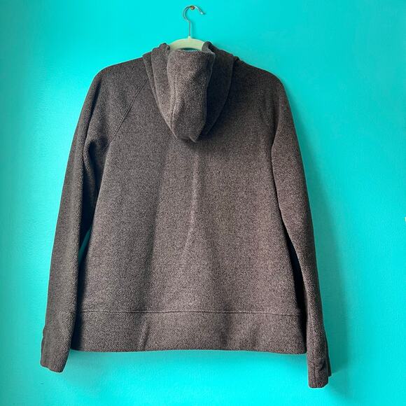 Carhartt Full Zip Hooded Relaxed Fit Jacket Women's Size M Heather Maroon Color - Picture 2 of 10